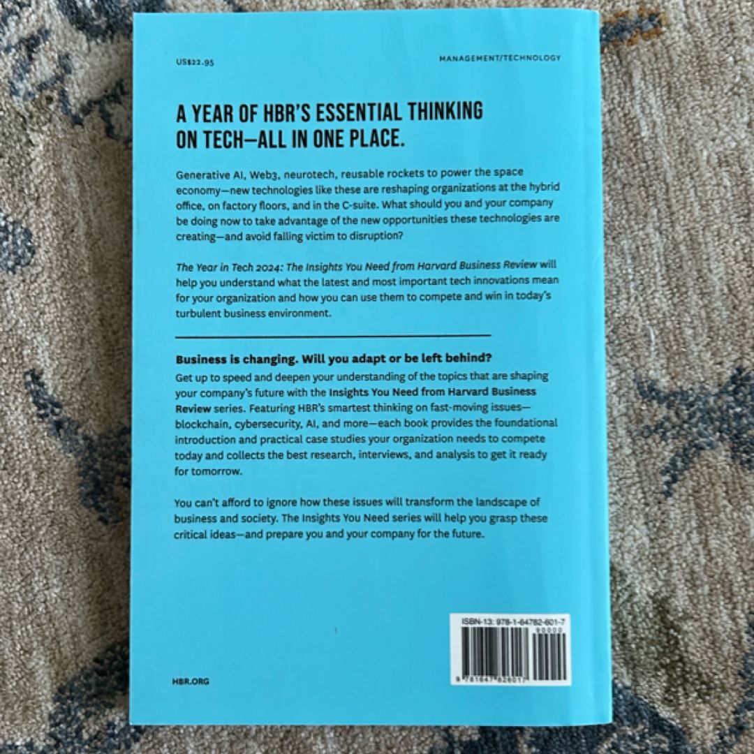 The Year in Tech, 2024: the Insights You Need from Harvard Business Review