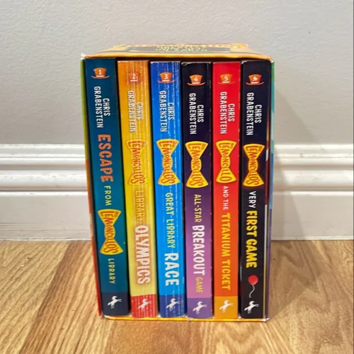 Mr. Lemoncello's Greatest Box Set on Earth: 6 Books!