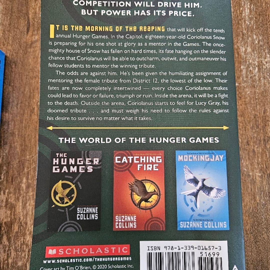 The Ballad of Songbirds and Snakes and Mockingjay (a Hunger Games Novel)