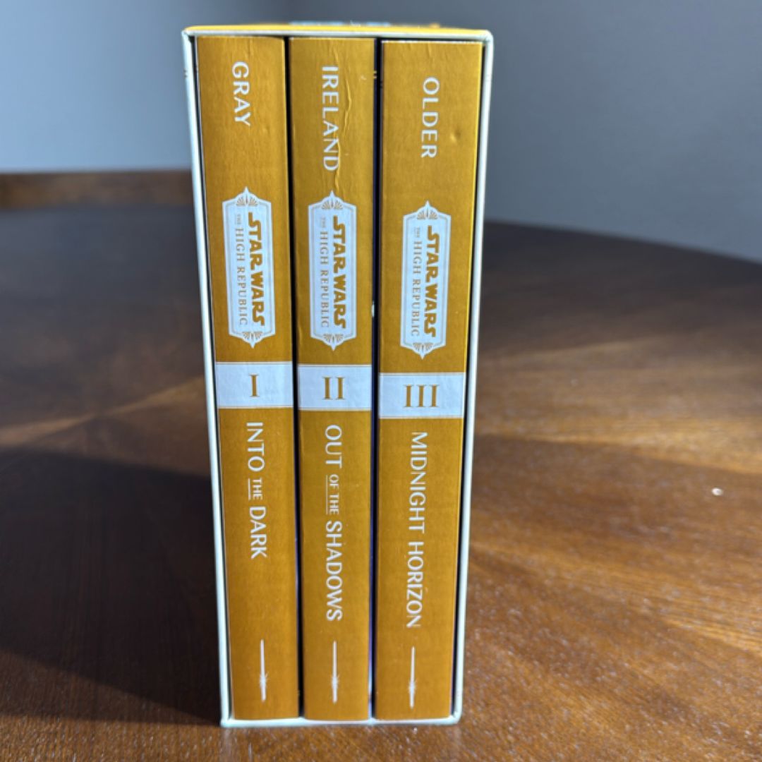 Star Wars: the High Republic: Light of the Jedi YA Trilogy Paperback Box Set