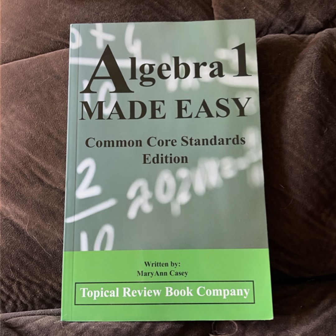 Algebra 1 Made Easy