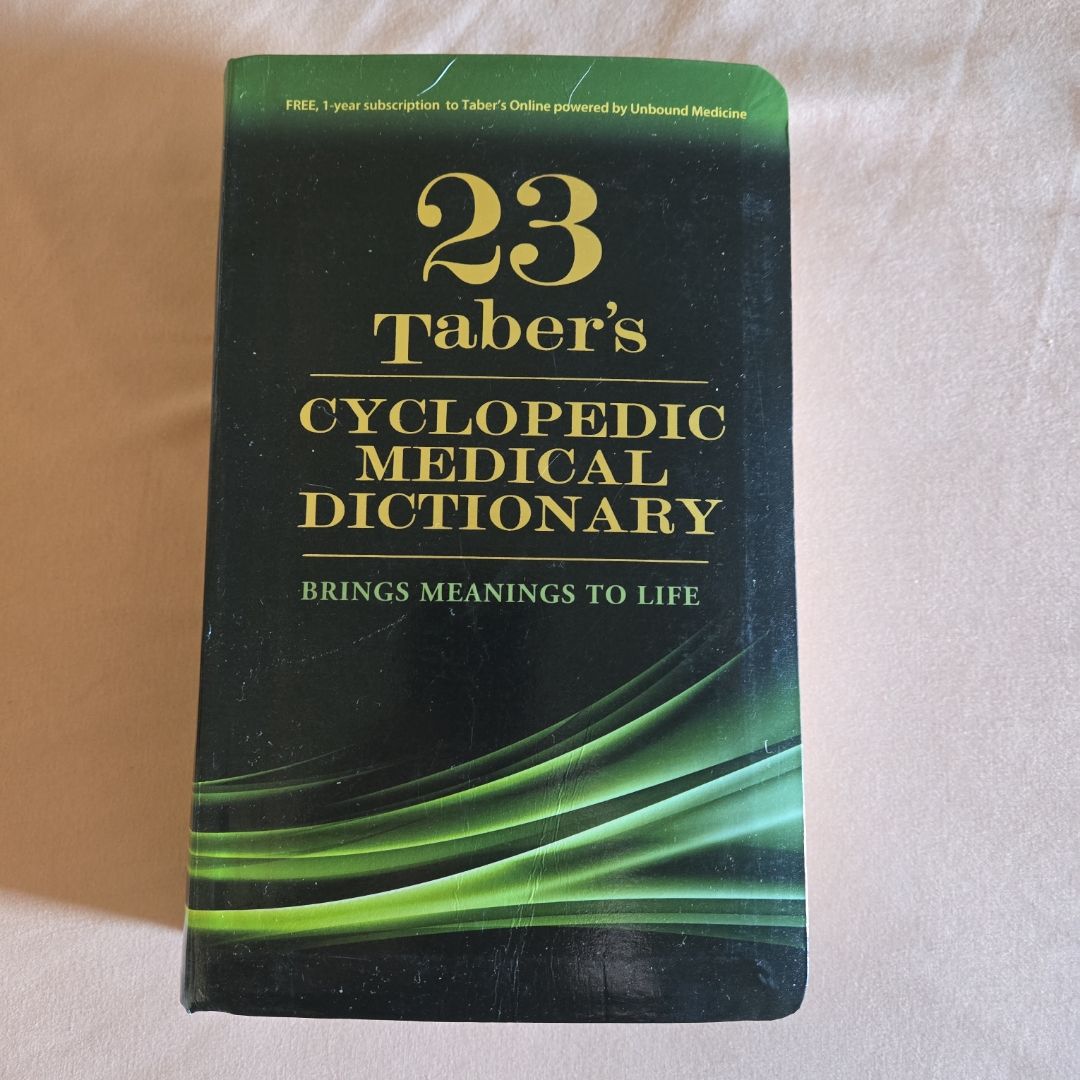 Taber's Cyclopedic Medical Dictionary