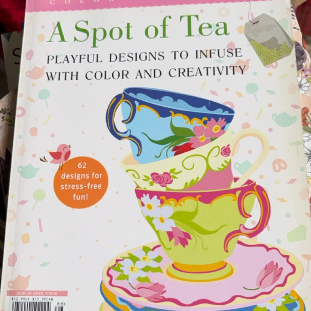 A Spot of Tea, Coloring Book