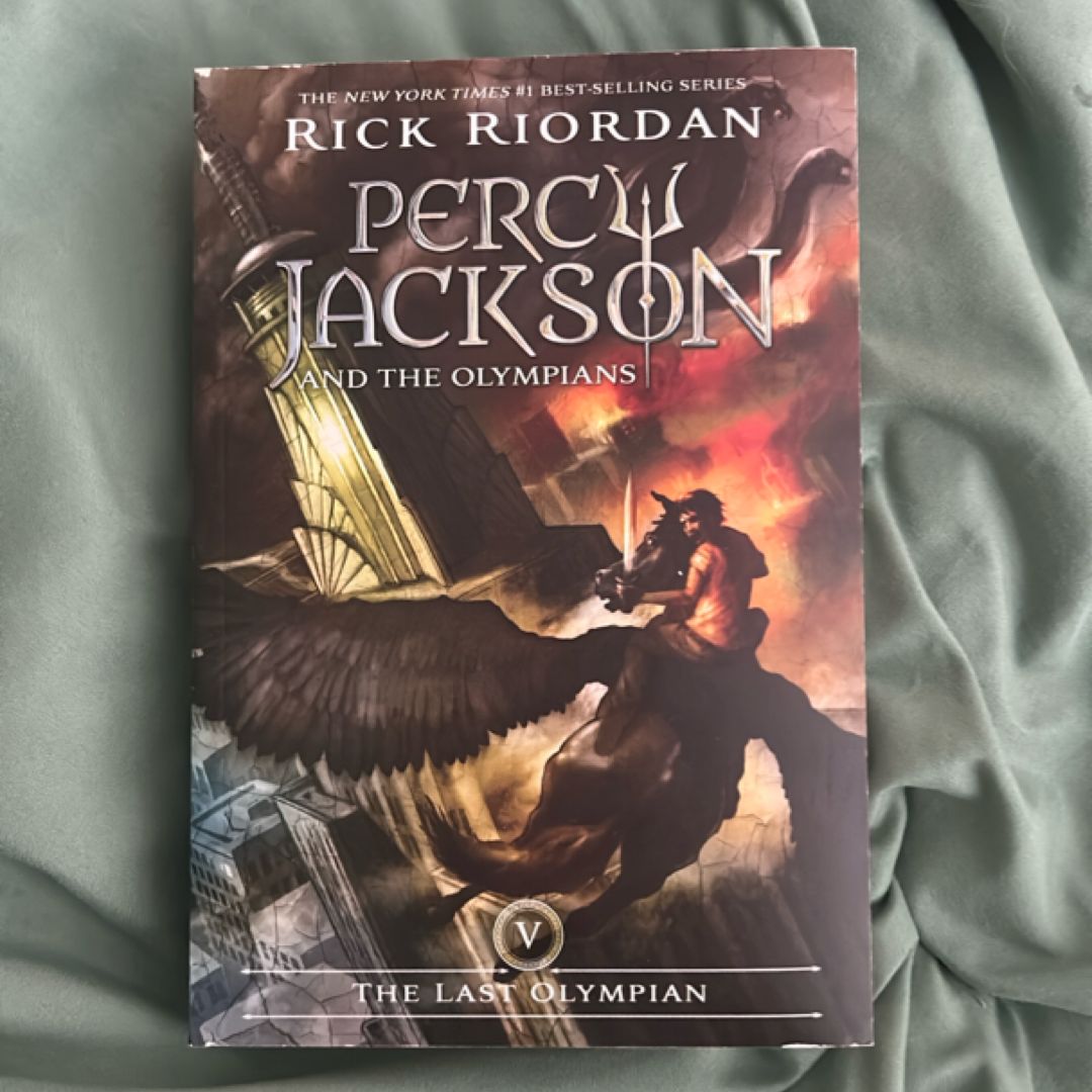 Percy Jackson and the Olympians 5 Book Paperback Boxed Set (new Covers W/poster)