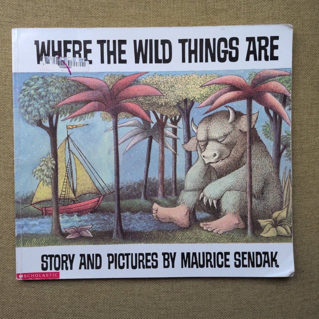 Where the Wild Things Are, vintage picture book