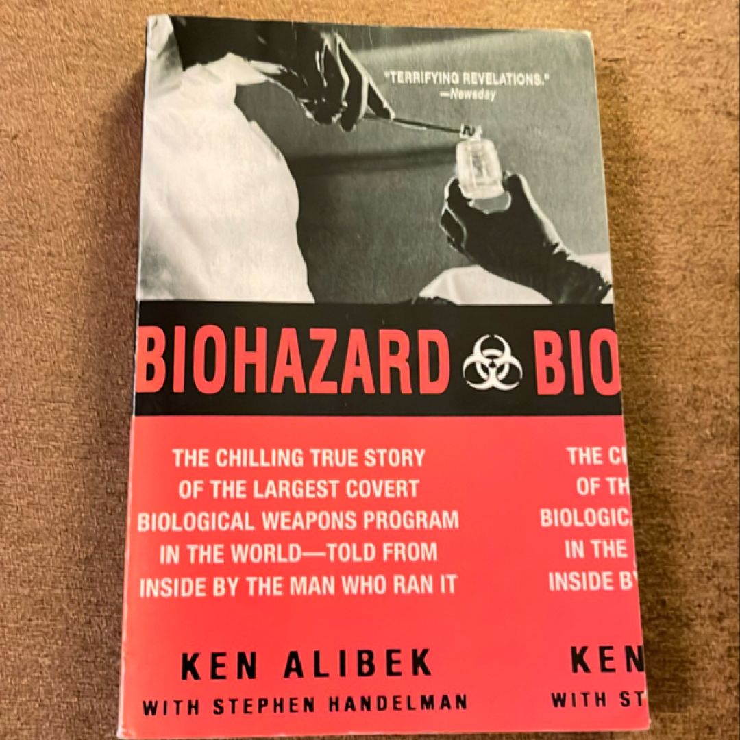 Biohazard by Ken Alibek, Stephen Handelman