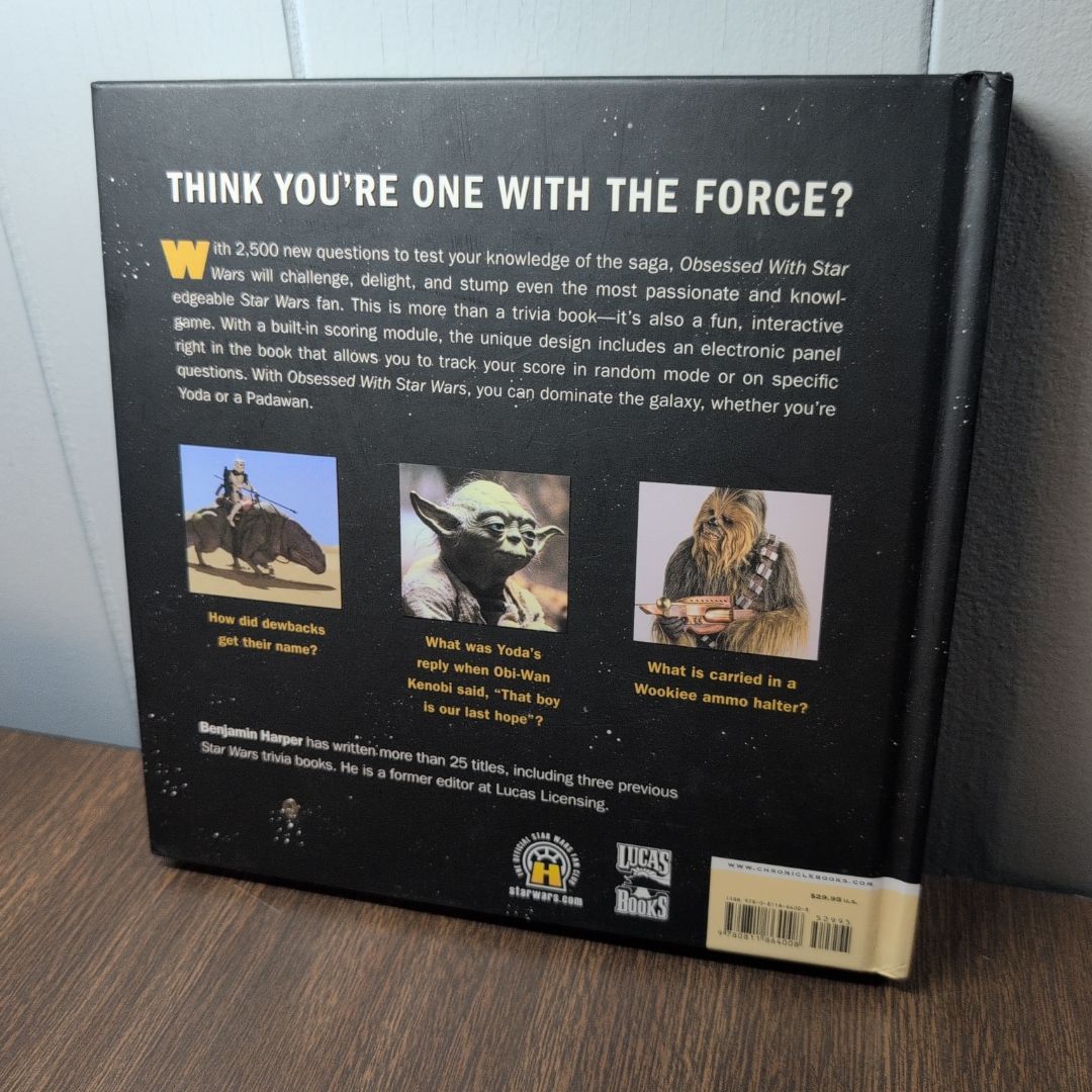 Obsessed with Star Wars