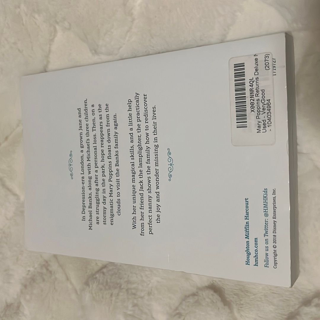 Mary Poppins Returns Deluxe Novelization