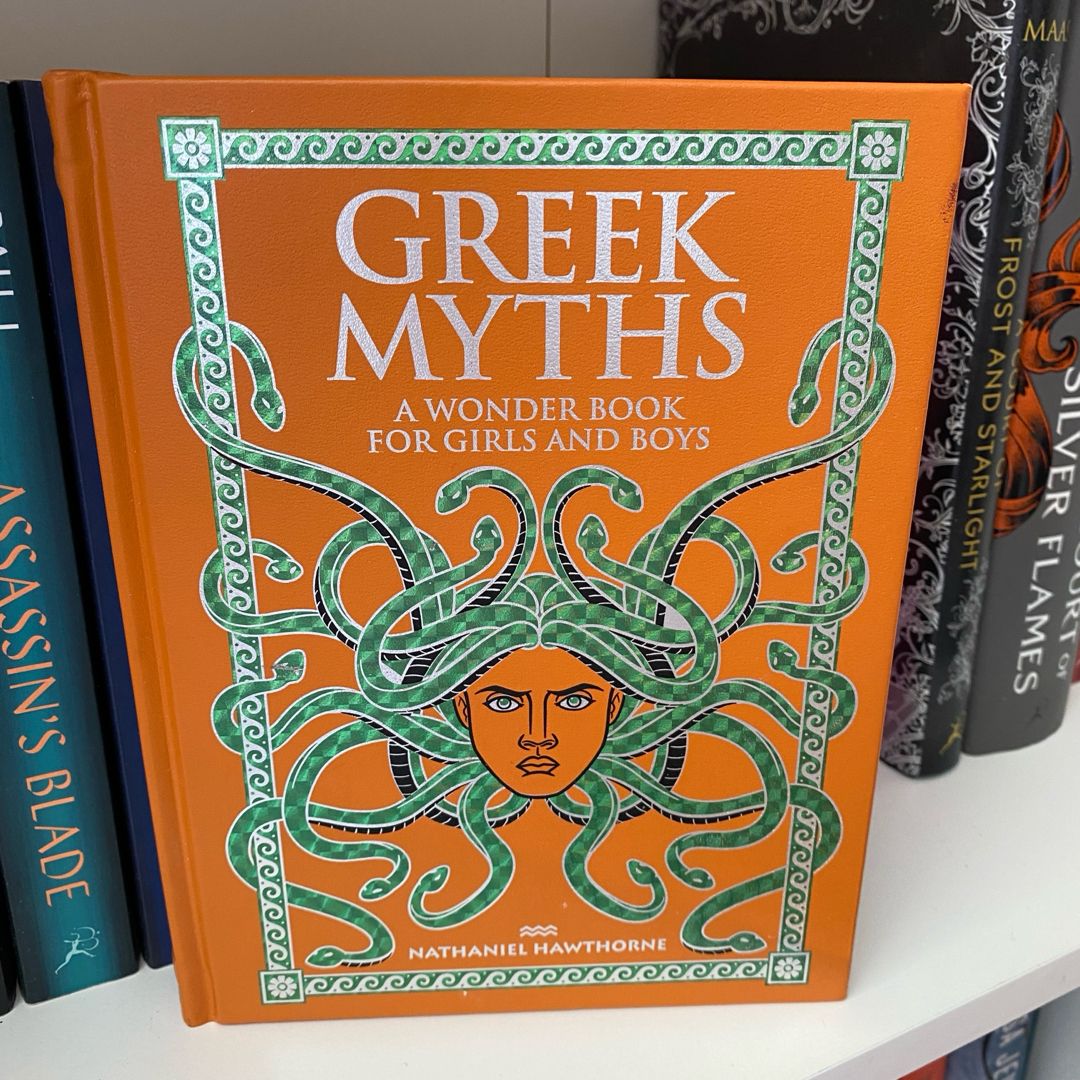 B&N Greek Myths a Wonder Book Leather-O/P