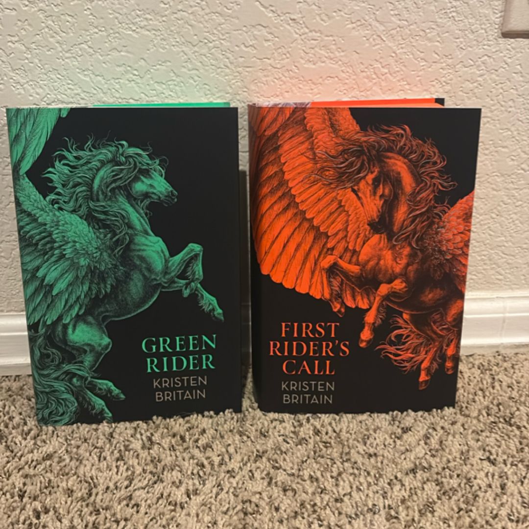 Green Rider & First Rider’s Call Broken Binding Singed Edition