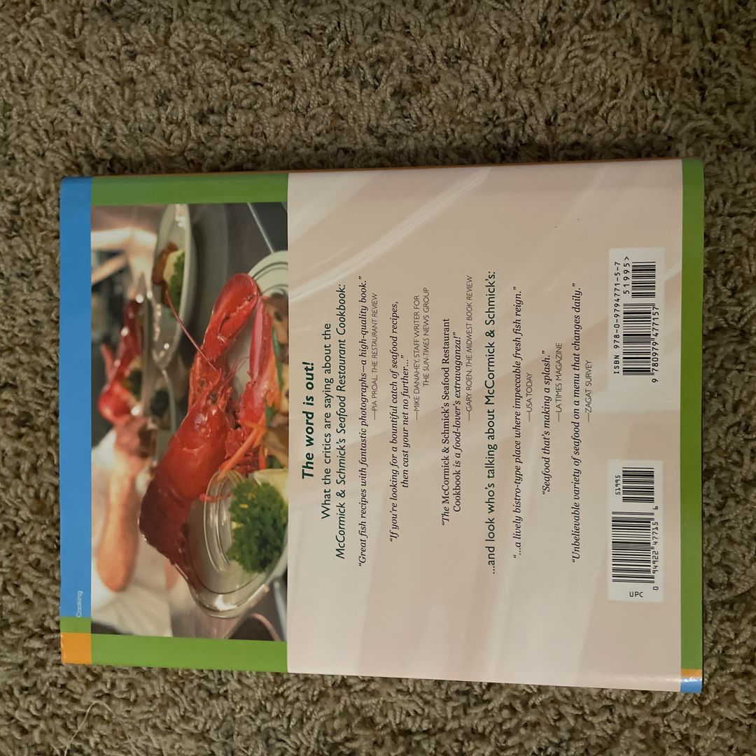 McCormick and Schmick's Seafood Restaurant Cookbook