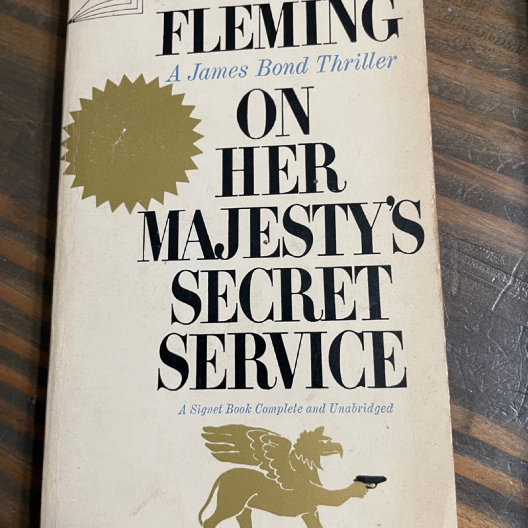 On Her Majesty’s Secret Service 