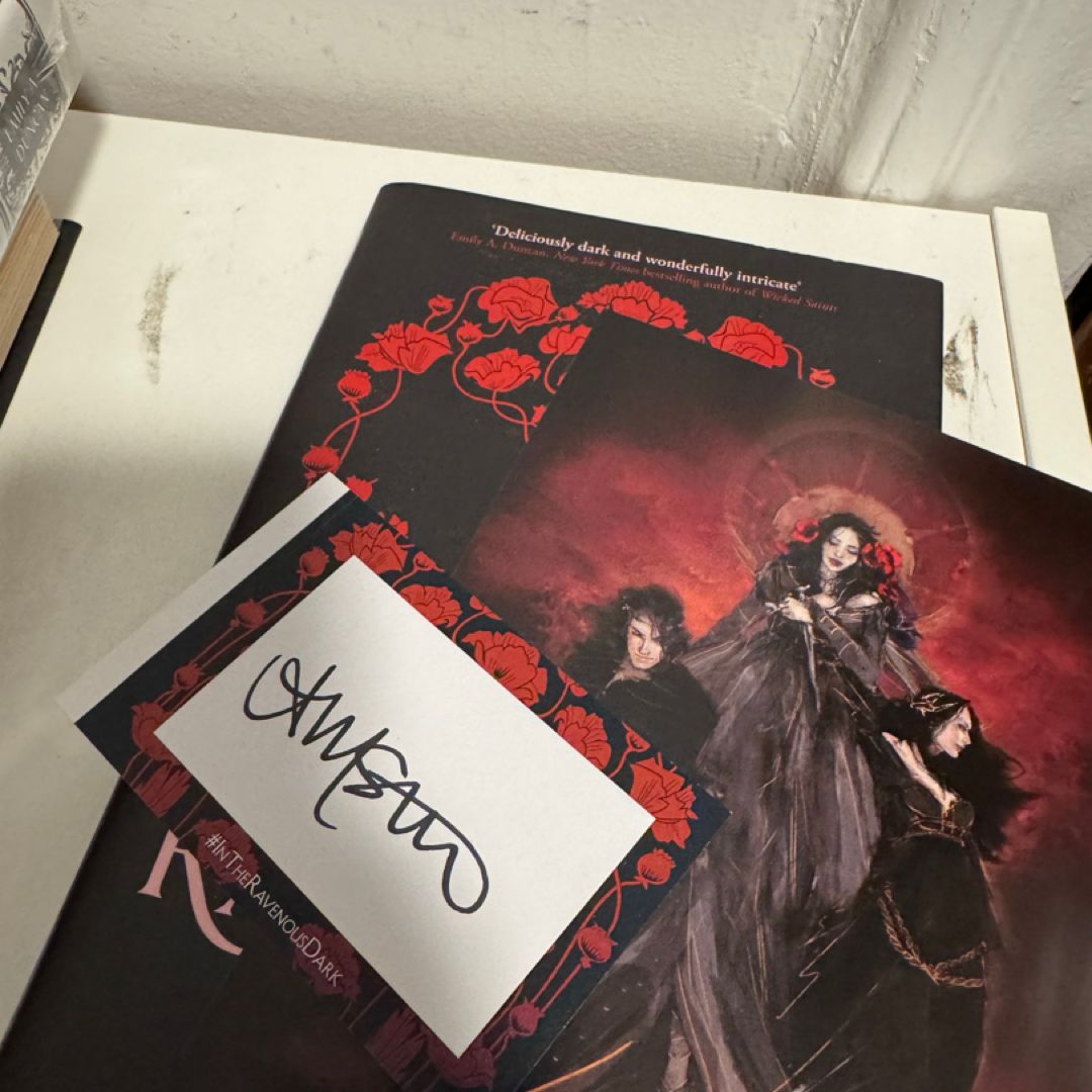 Illumicrate In the Ravenous Dark SIGNED by A. M. Strickland, Hardcover ...