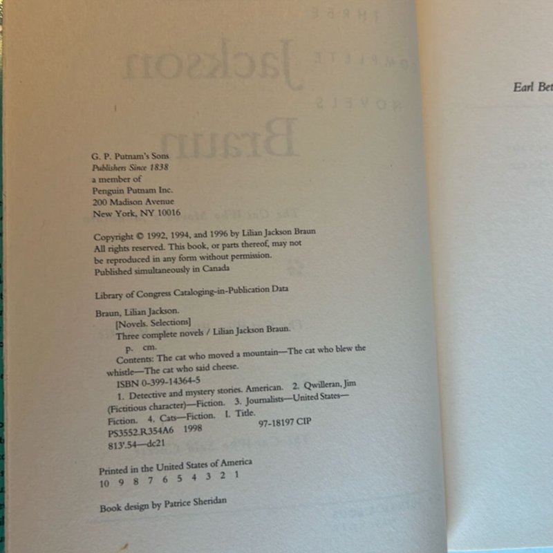 Lilian Jackson Braun