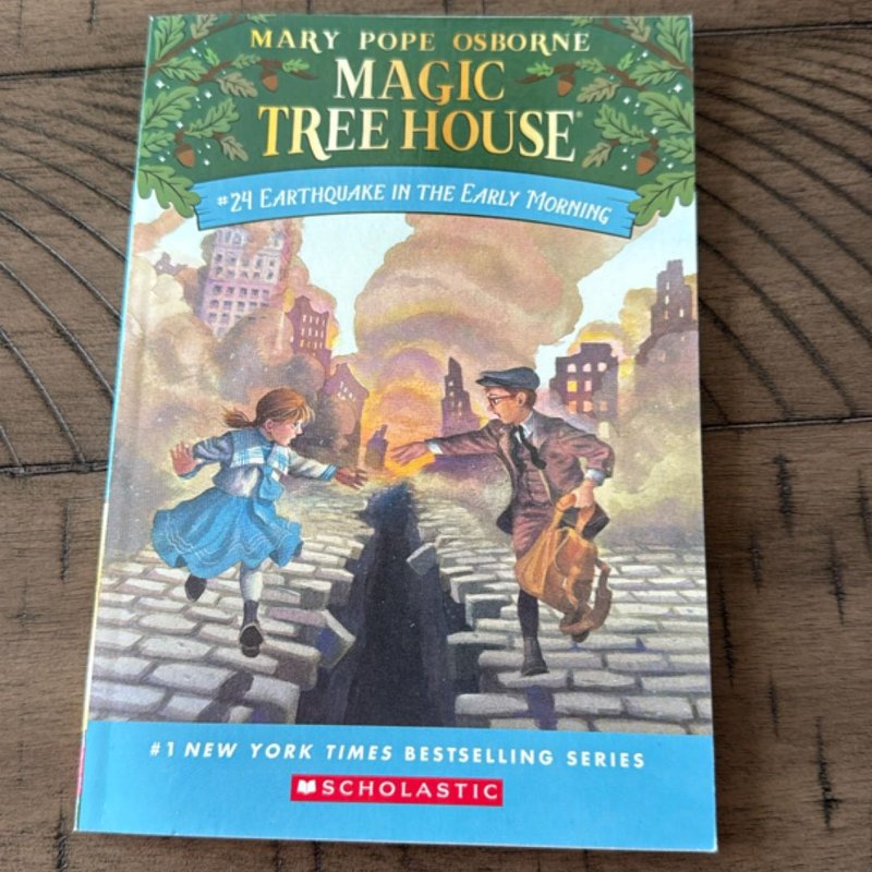Magic Tree House Earthquake in the Early Morning