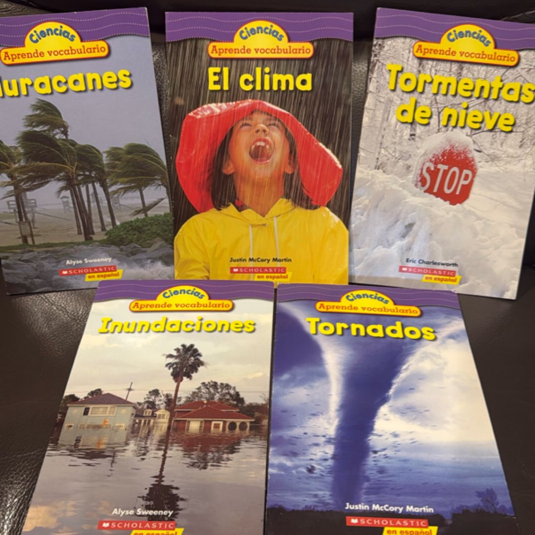 Science Vocabulary Readers: Wild Weather Pack: Blizzards! / Floods! / Hurricanes! / Lightning! / Tornadoes! / Weather! (Scholastic Science Vocabulary Readers) by Liza Charlesworth (2006-05-03)