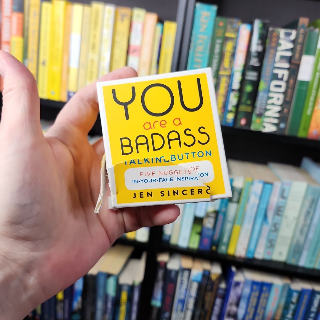 You Are a Badass Talking Button