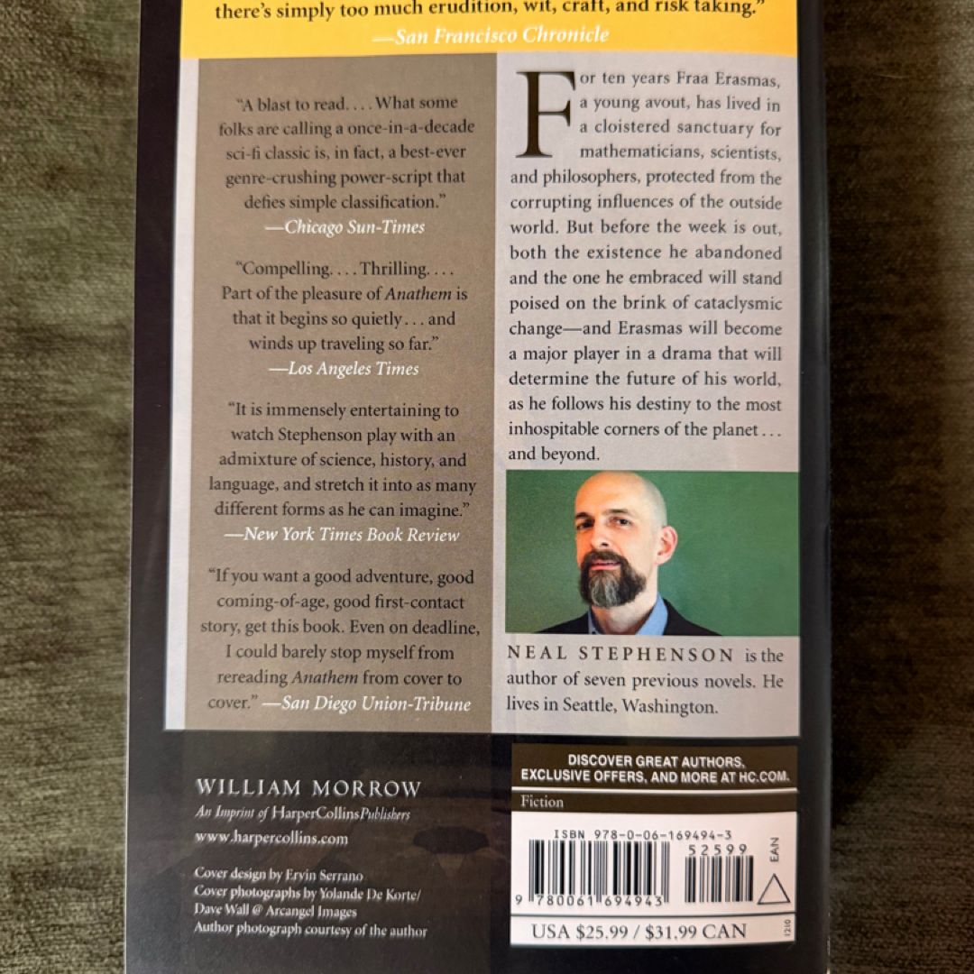Anathem by Neal Stephenson