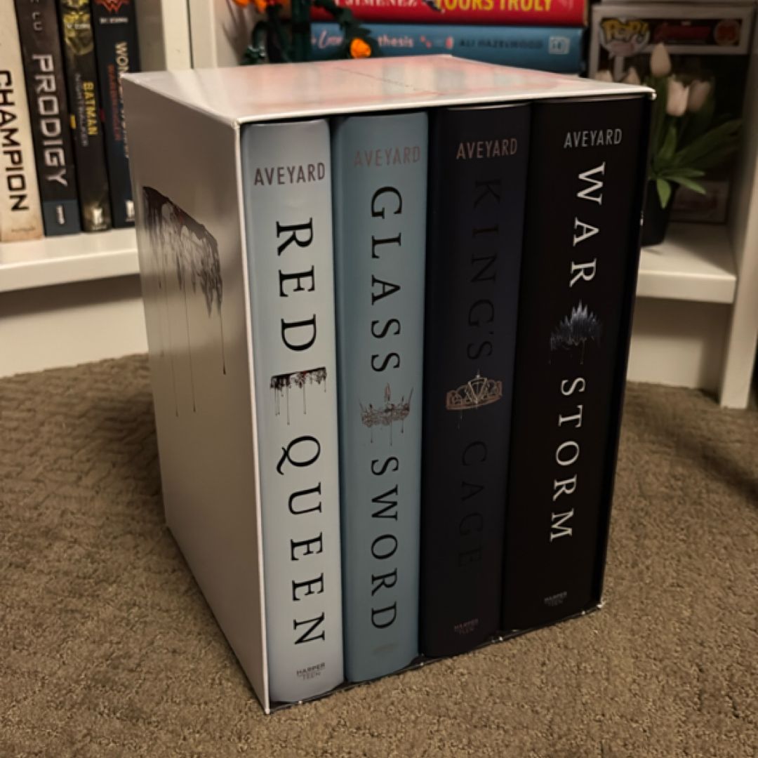 Red Queen 4-Book Hardcover Box Set