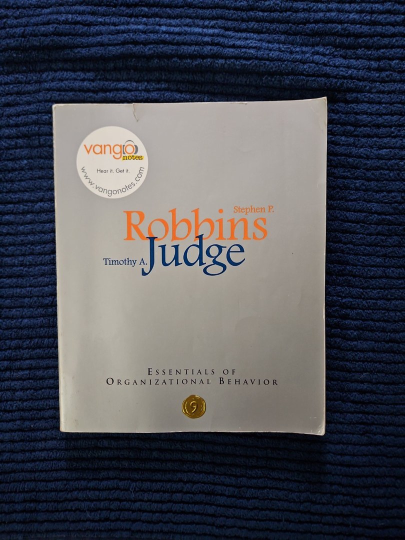 Outlines and Highlights for Essentials of Organizational Behavior by Robbins