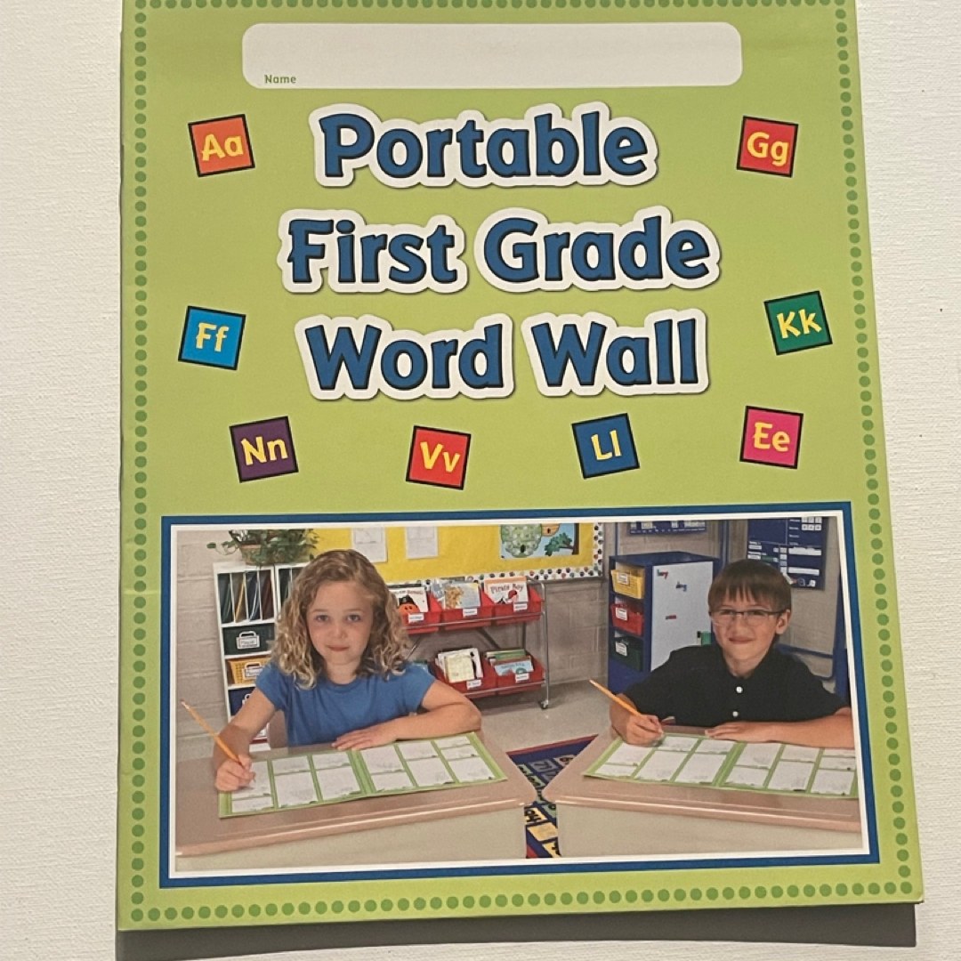 Portable First Grade Word Wall