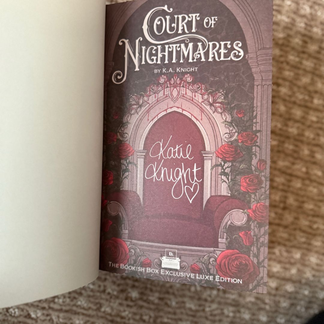 *The Bookish Box* Court of Nightmares