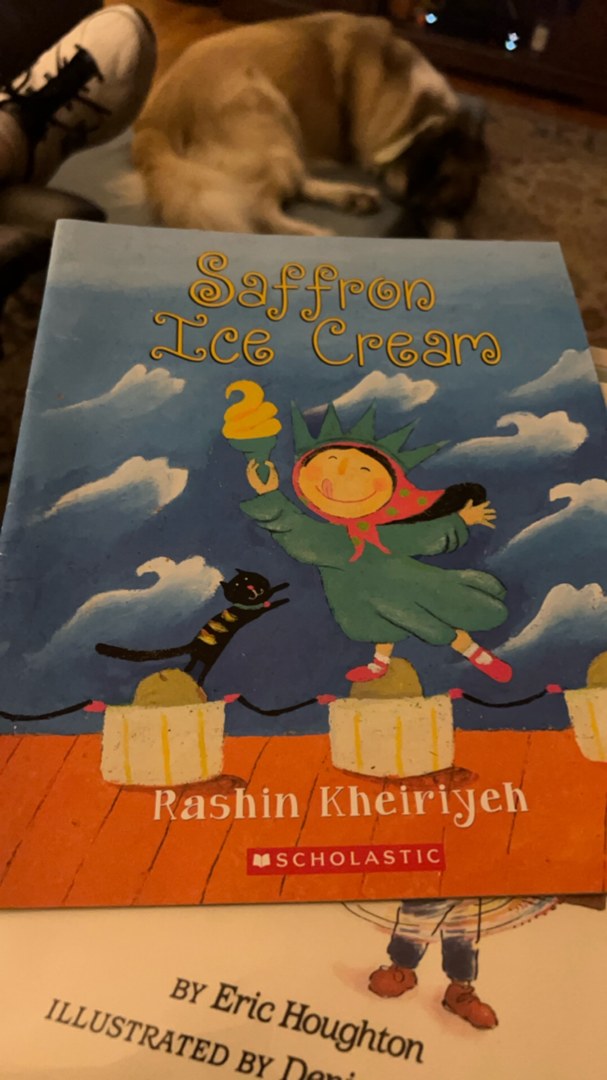 Saffron Ice Cream