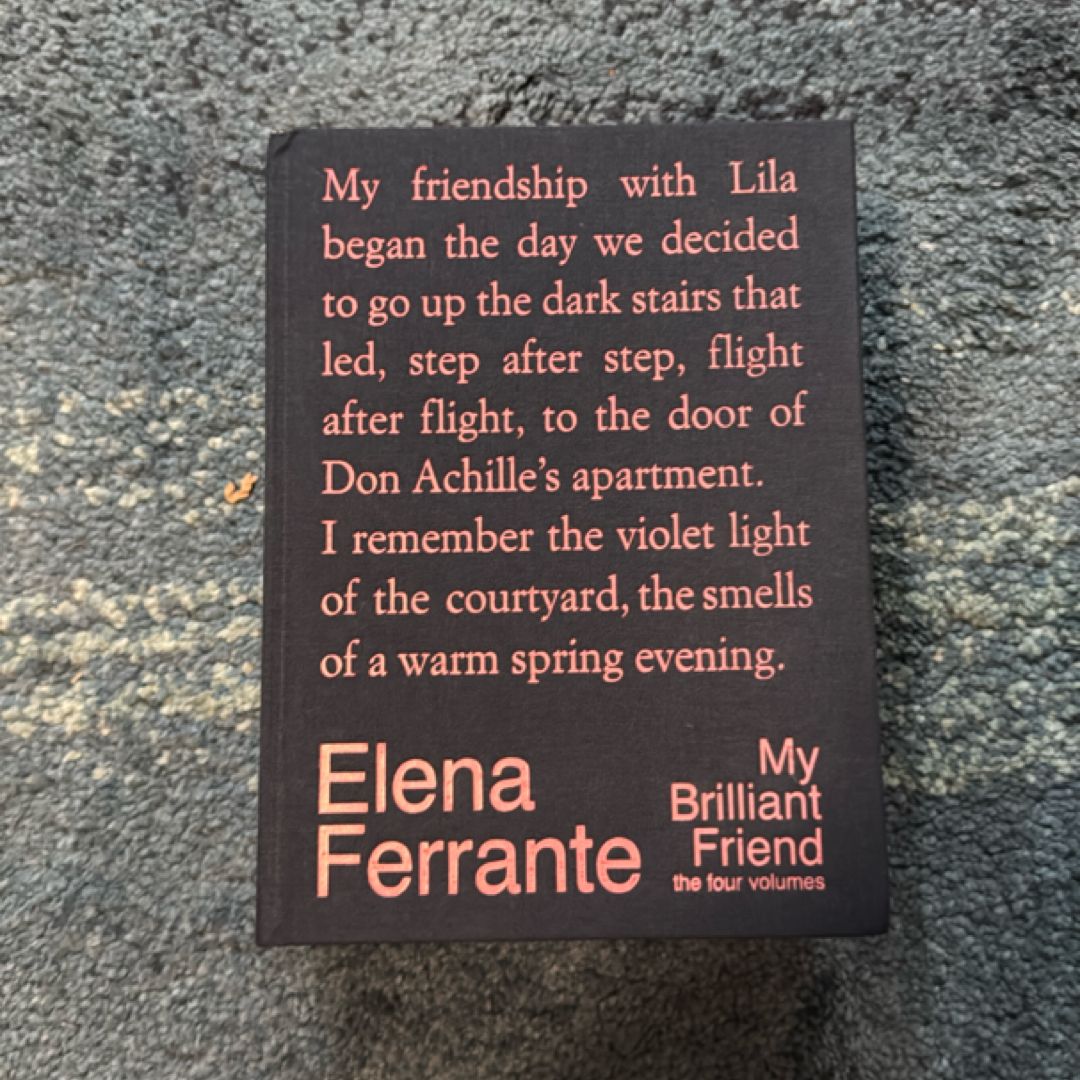 The Four Volumes: My Brilliant Friend