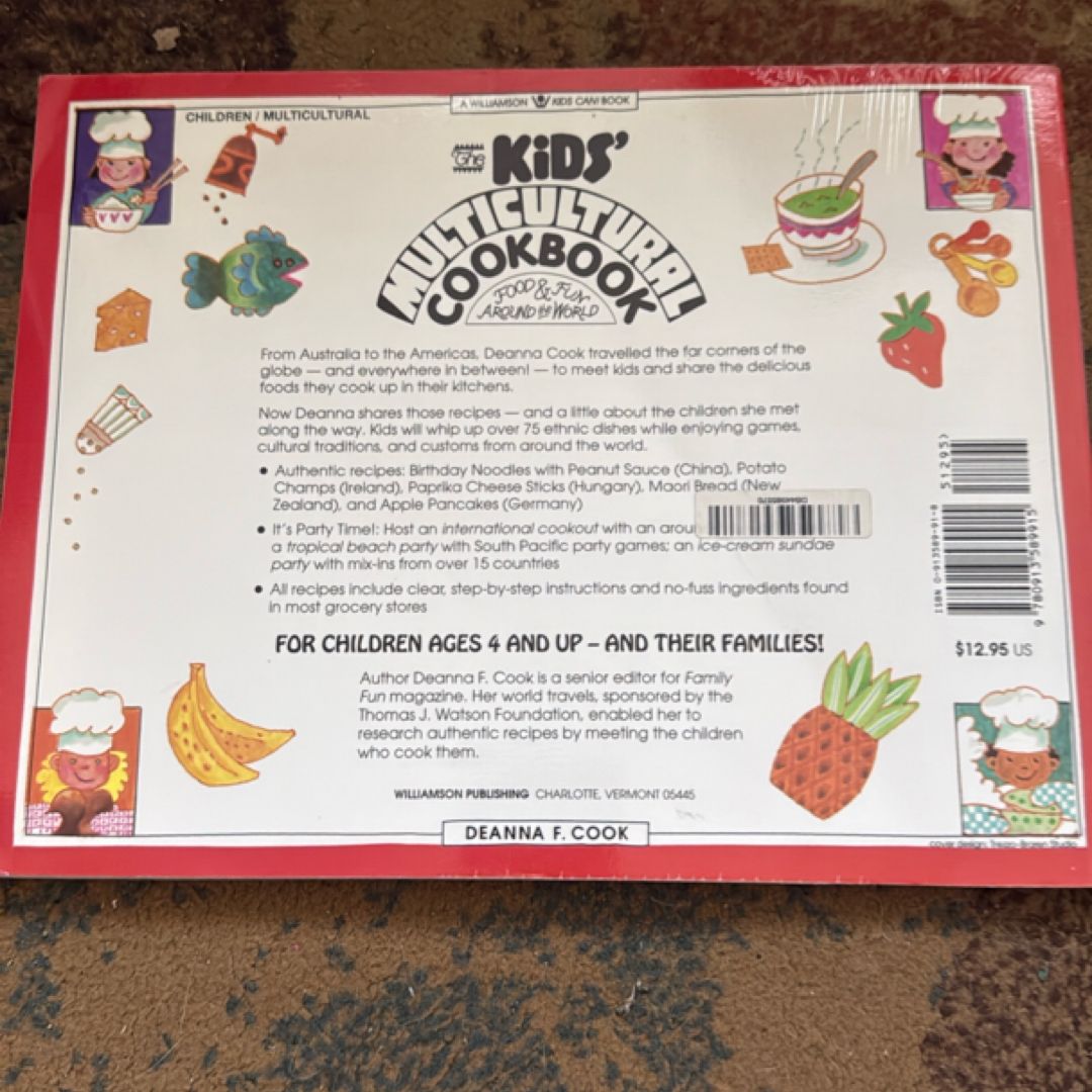 The Kids' Multicultural Cookbook by Deanna F. Cook