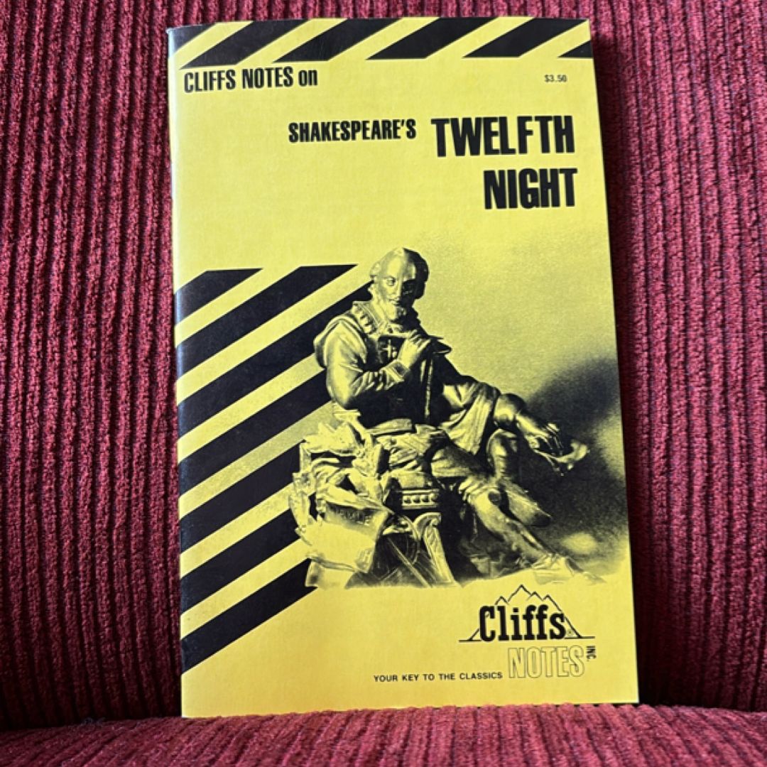 CliffsNotes on Shakespeare's Twelfth Night by Marilynn O. Harper, J. L ...
