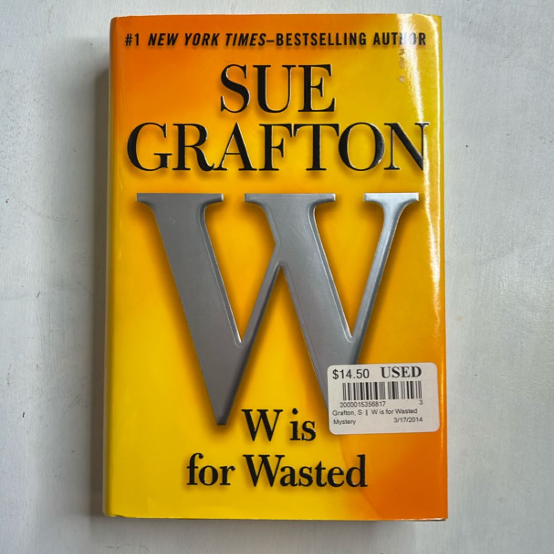 W Is for Wasted
