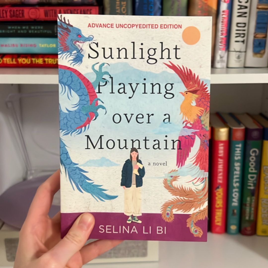 Sunlight Playing over a Mountain