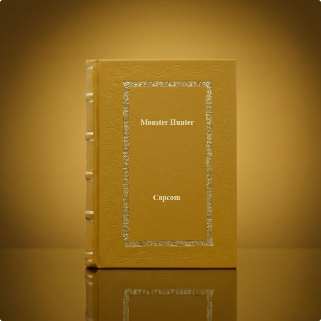 Monster Hunter Illustrations by Capcom Leather Bound Edition
