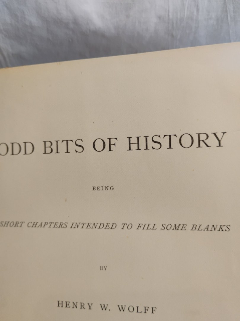 Odd Bits of History 