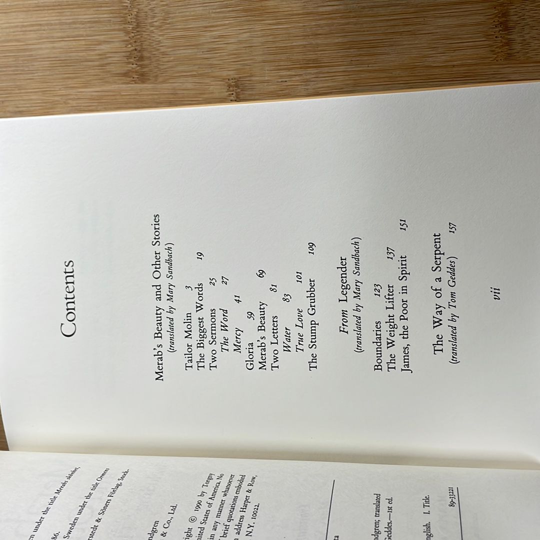 Merab's Beauty and Other Stories