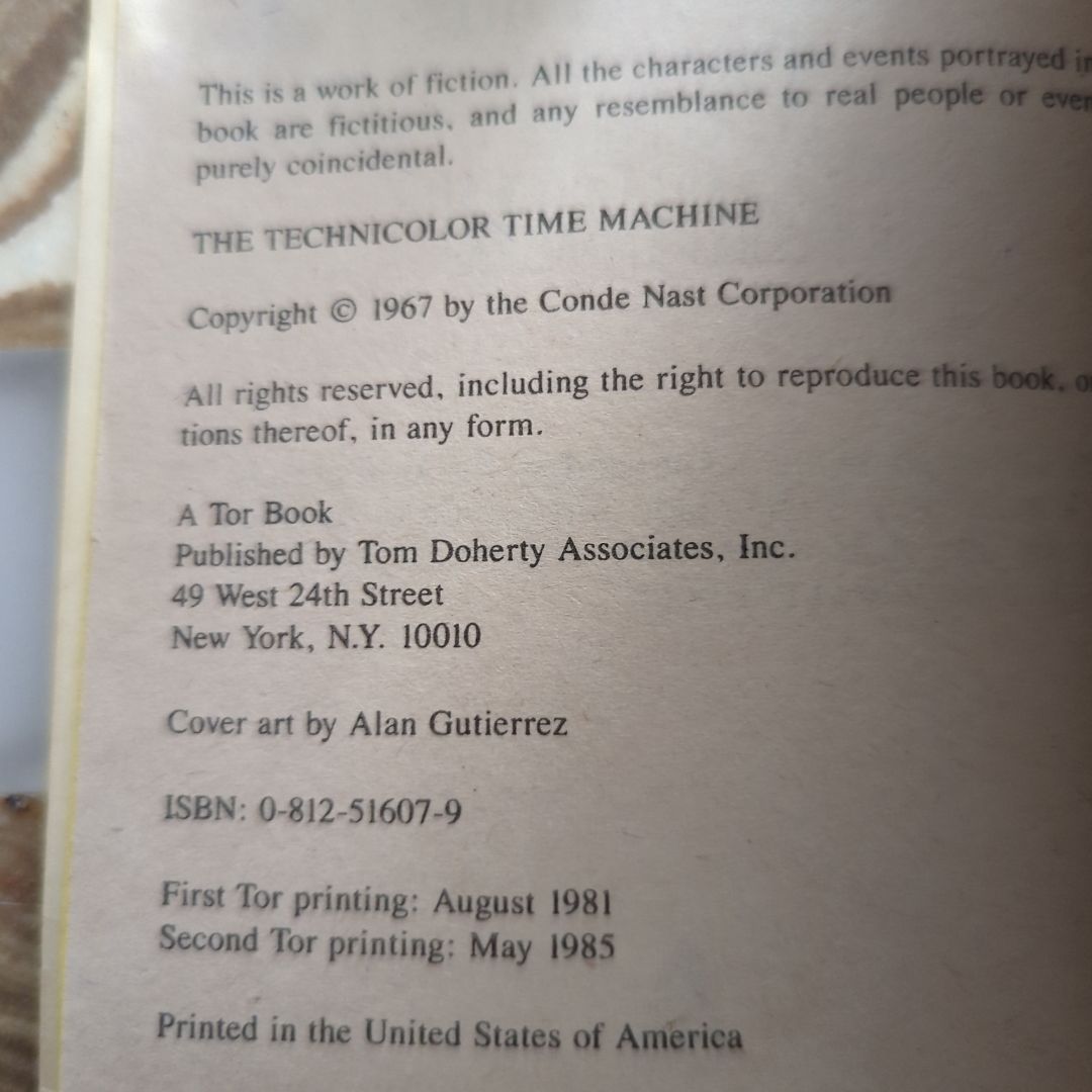 The Technicolor Time Machine by Harry | PangoBooks