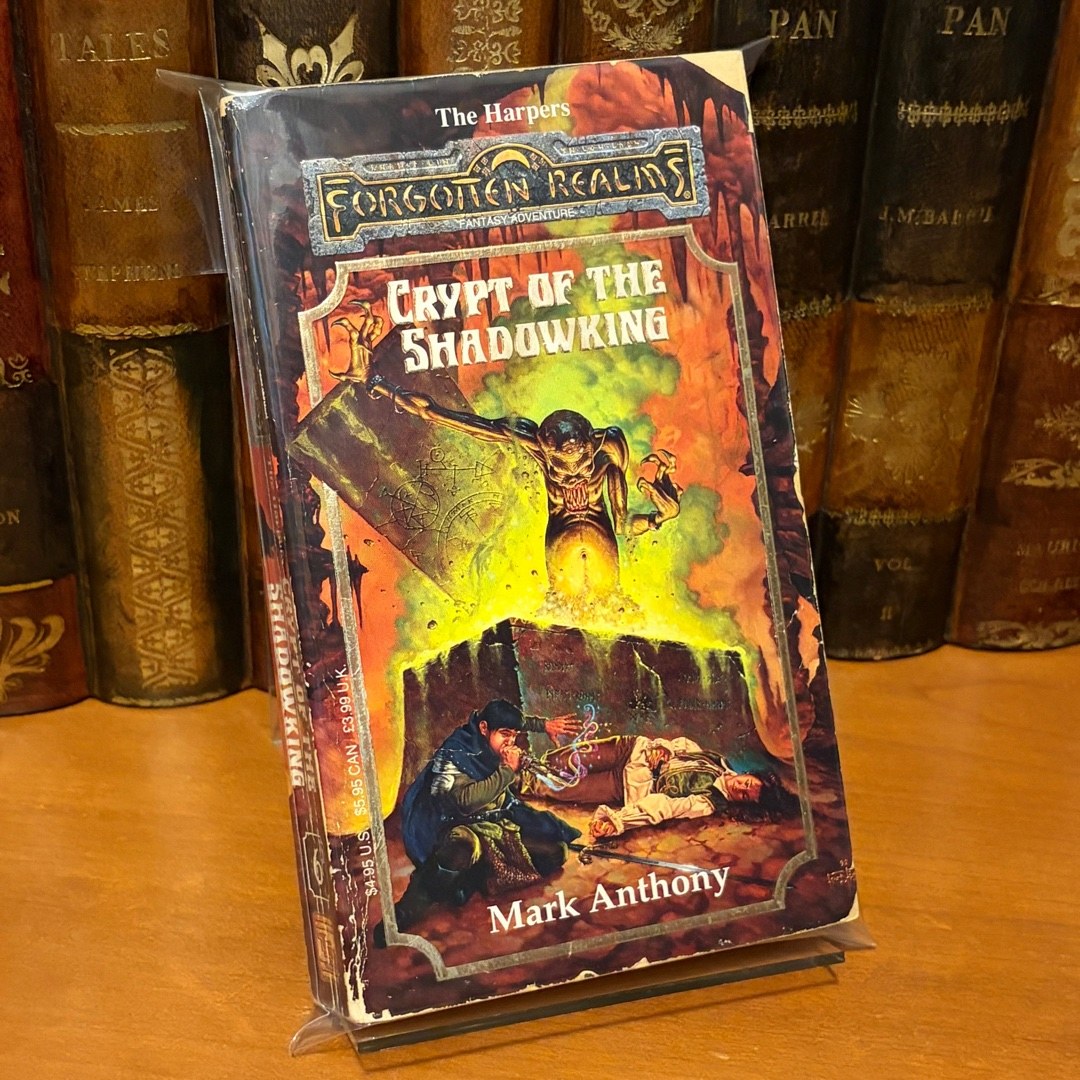 Forgotten Realms: Crypt of the Shadowking, Harpers 6, First Edition First Printing