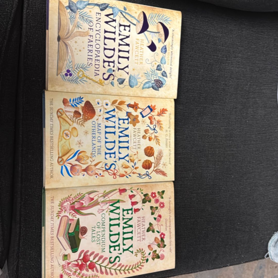Fairyloot Emily Wilde Trilogy