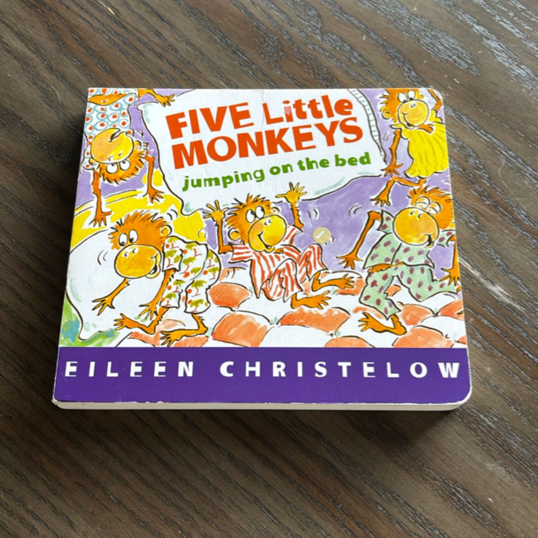 Five Little Monkeys Jumping on the Bed Board Book