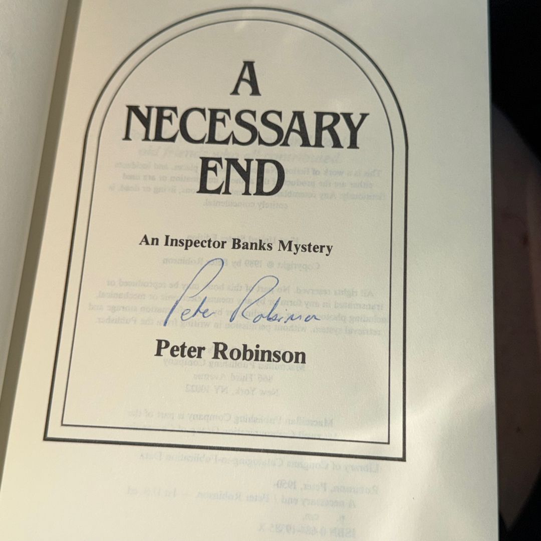 A NECESSARY END