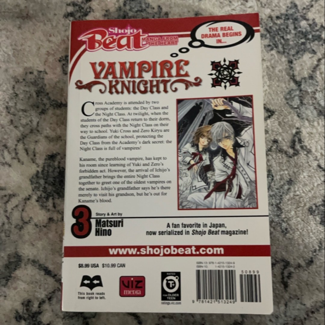 Vampire Knight, Vol. 3