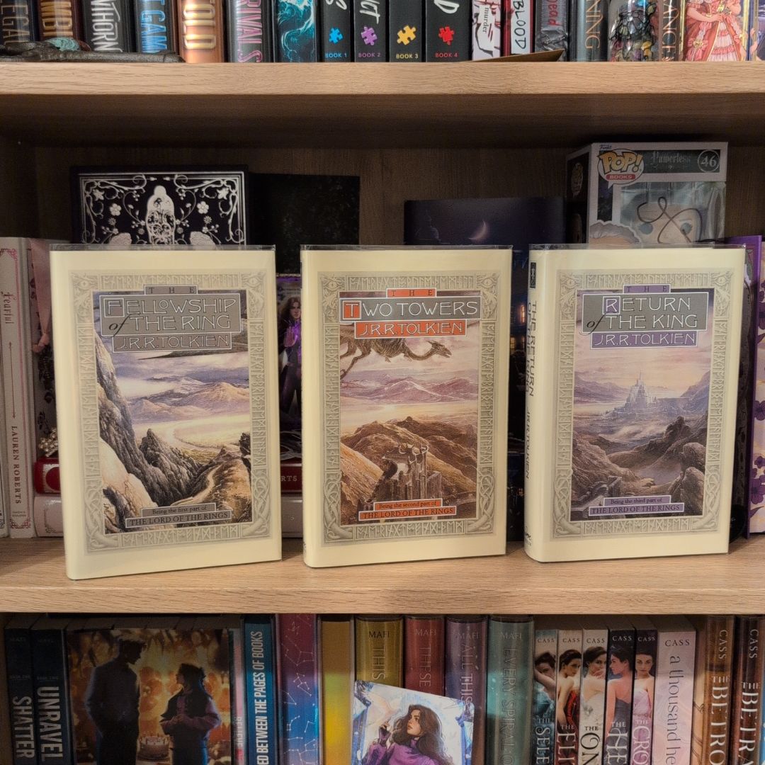The Lord of the Rings 1988 Edition with extras inside of each book!!