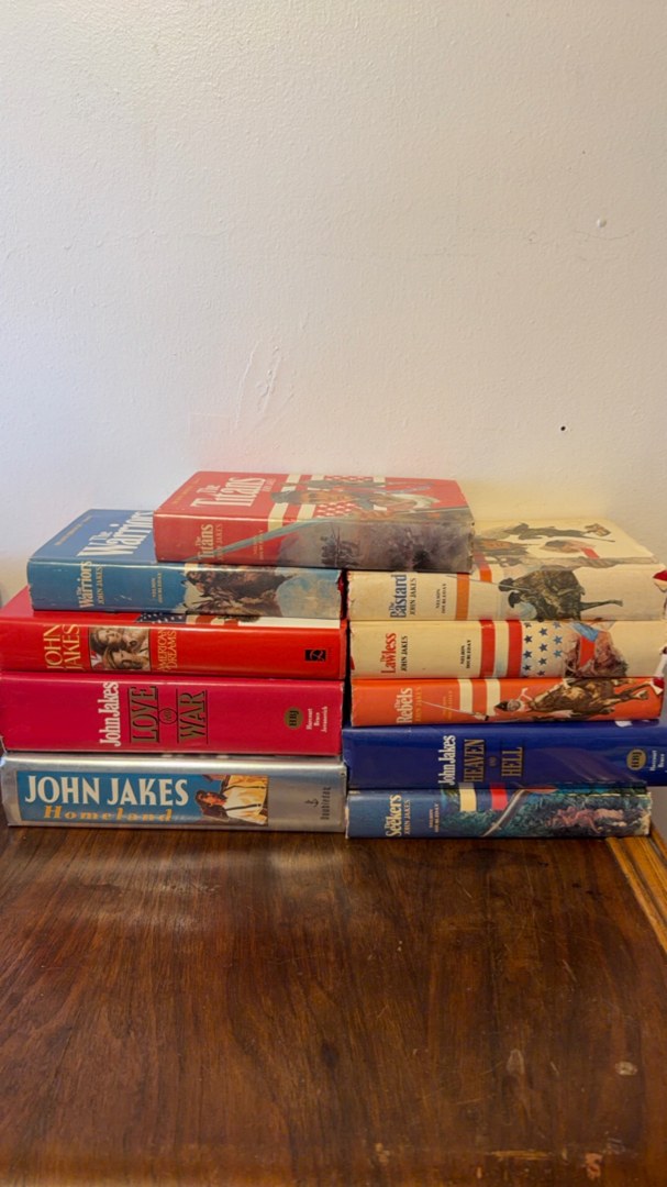 John Jakes book bundle 10 books