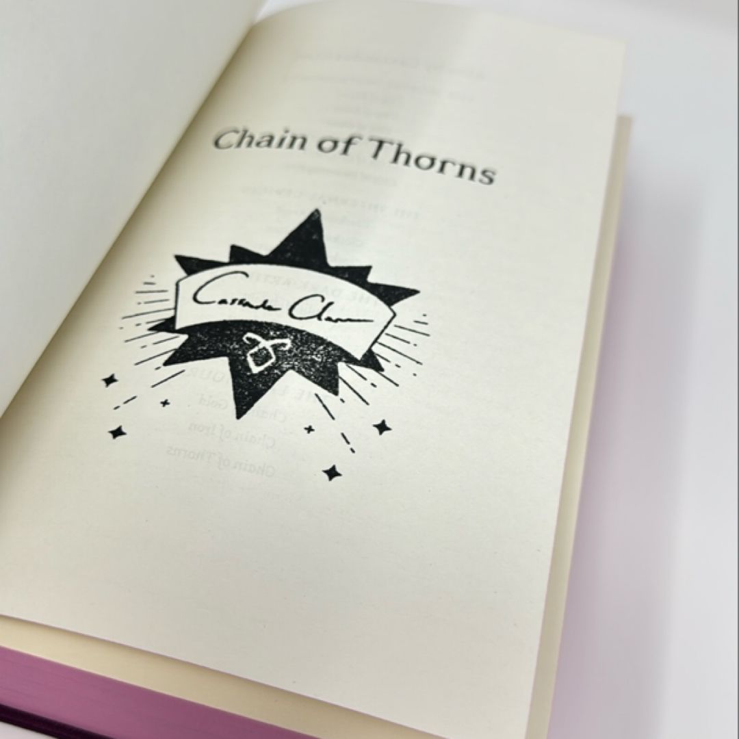 Chain of Thorns special edition with artwork