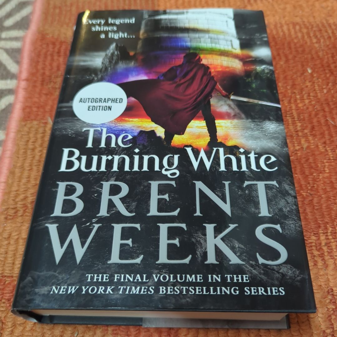 The Burning White  Signed