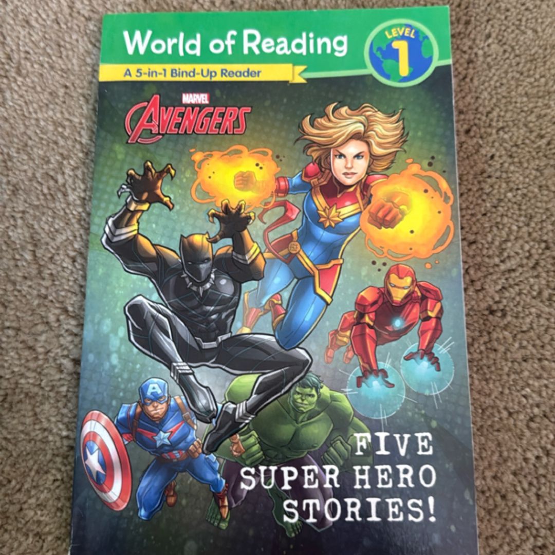World of Reading: Five Super Hero Stories!