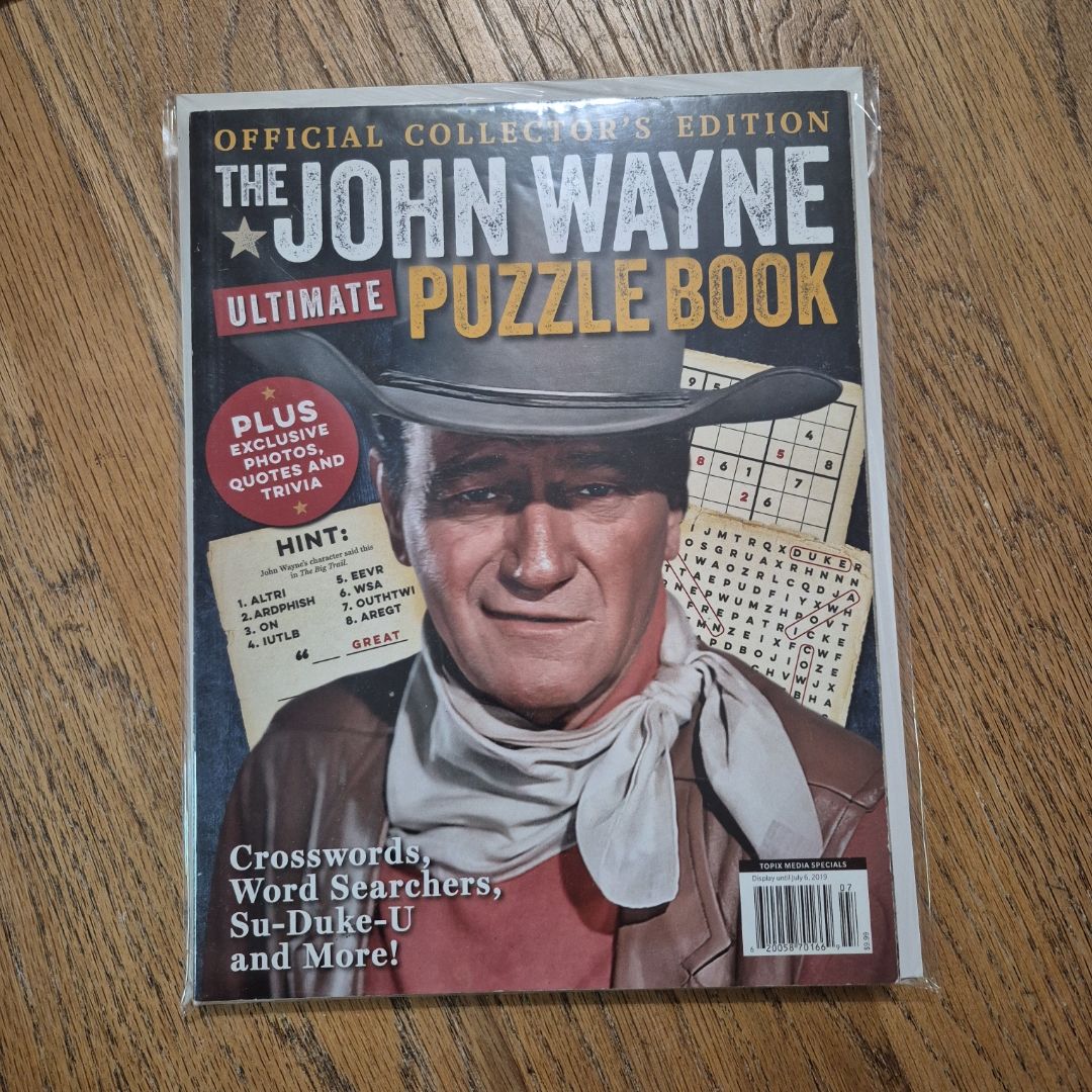 The John Wayne Ultimate Puzzle Book