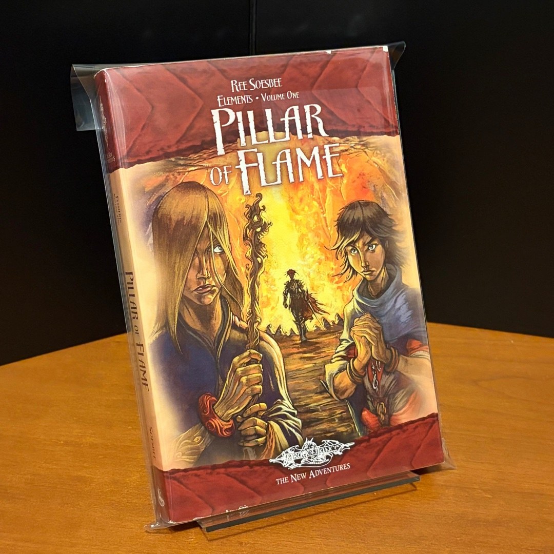 DragonLance: Pillar of Flame, Elements 1, First Edition First Printing
