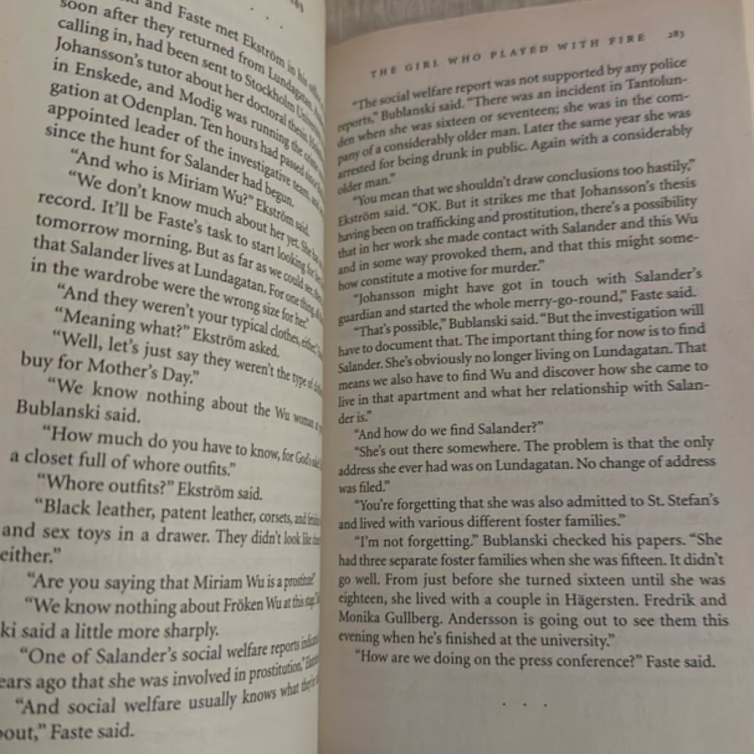 The Girl Who Played with Fire