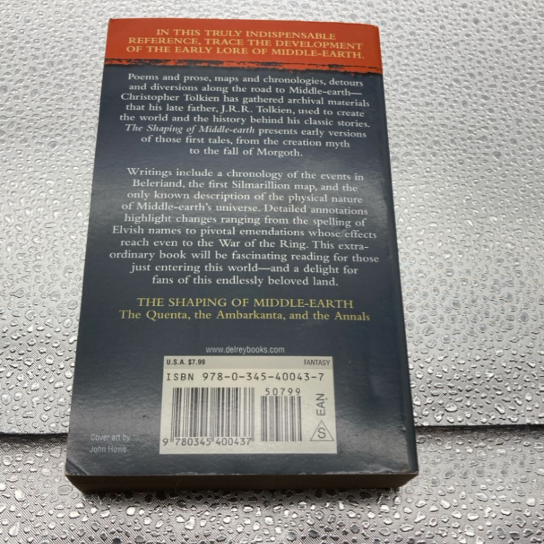 The Shaping of Middle-Earth